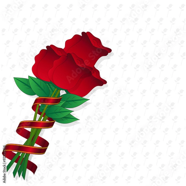 Fototapeta red rose