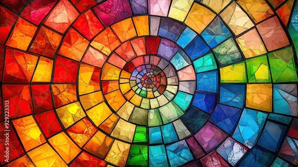 Fototapeta Abstract colorful background