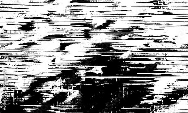 Obraz Horizontal Distress Overlay Texture.