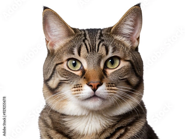 Fototapeta High Quality cat isolated on a transparent background
