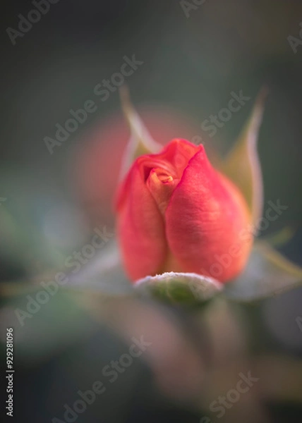 Obraz red rose bud
