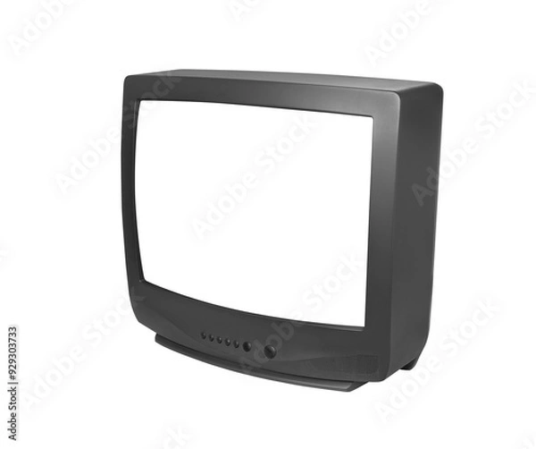 Fototapeta Old analog TV. Retro technology concept