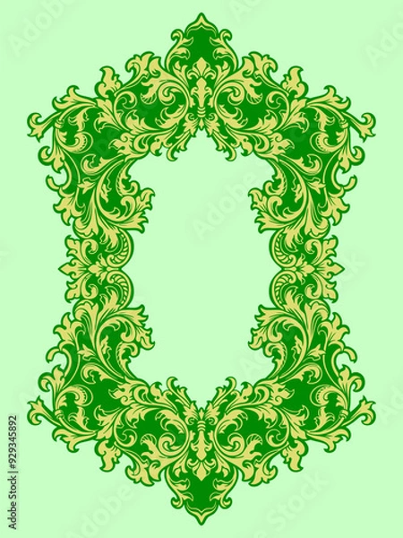 Obraz Vintage typographic decorative ornament design elements