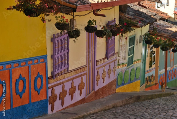 Fototapeta Rue de Guatapé