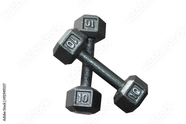 Obraz Two Dumbbells