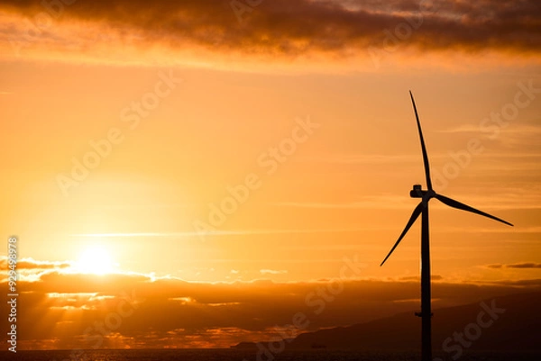 Obraz 洋上風力発電