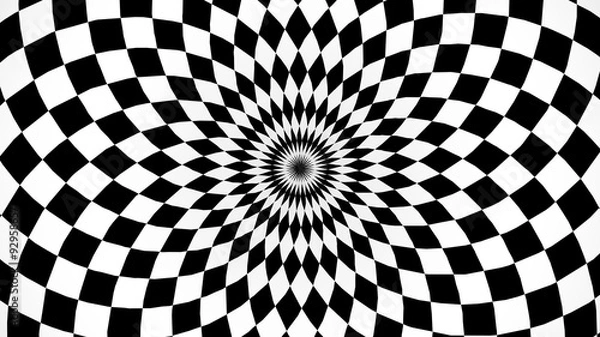 Obraz Kaleidoscopic and hypnotic background