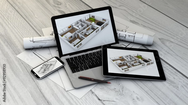 Fototapeta devices engineering