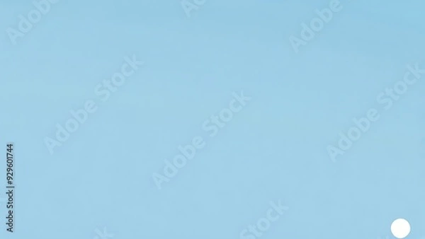 Fototapeta Light blue background with white patterned border; suitable for invitations, social media graphics, website banners, and stationery designs,  Minimalist background.
