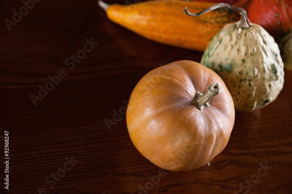 Fototapeta Small pumpkins