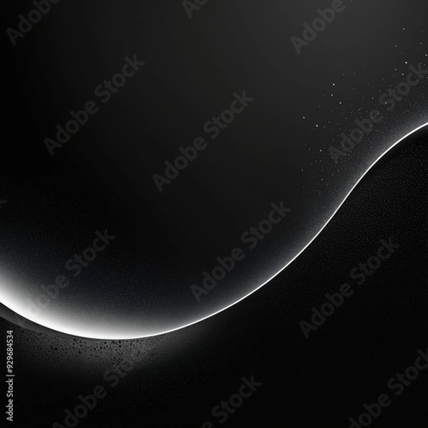 Obraz Black White Abstract Background