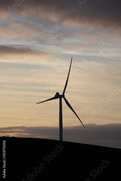 Obraz 風力発電　風車