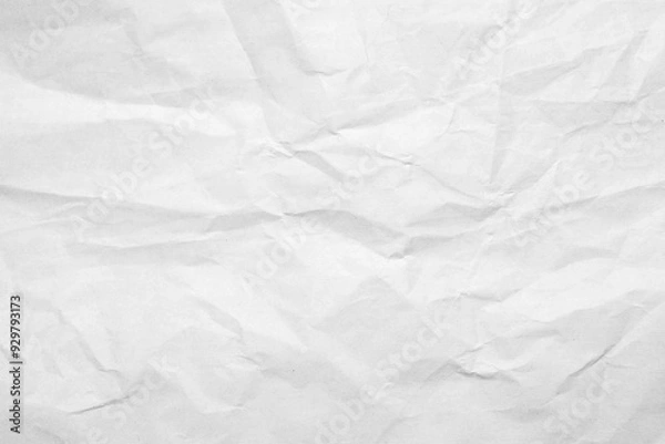 Fototapeta 背景テクスチャー　しわくちゃな紙のイメージ