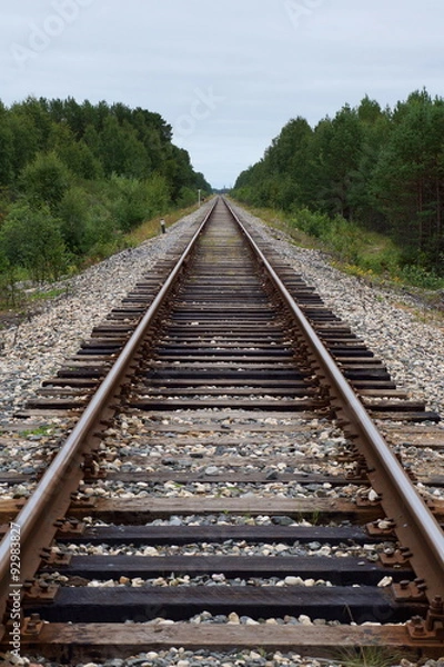 Fototapeta Railroad