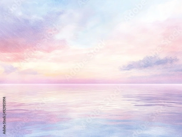 Obraz Ocean concept invitation template