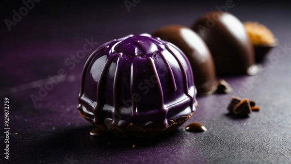 Obraz AI-Crafted Chocolate Bonbon