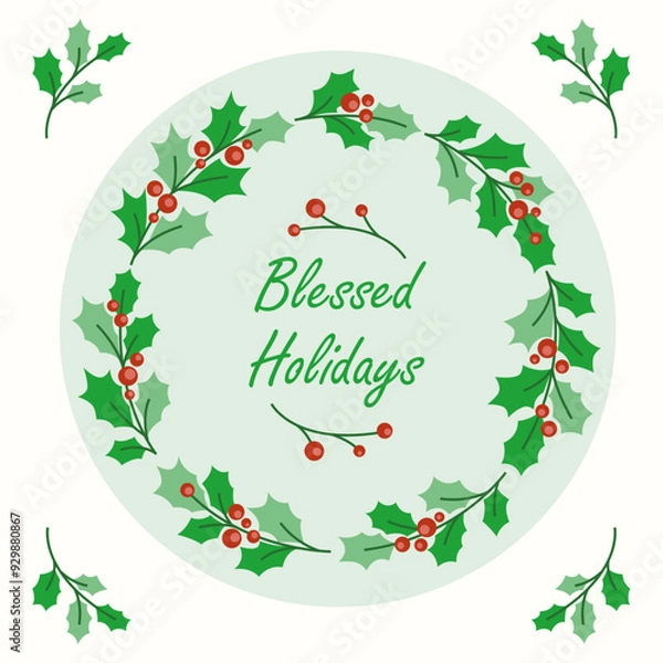 Obraz Blessed Holidays