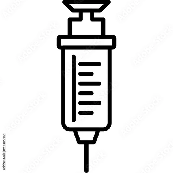 Fototapeta Syringe Icon