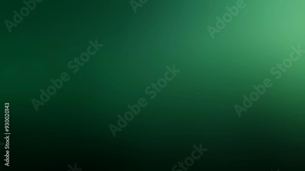 Fototapeta Forest Green Color Gradient Background with Deep Tones and Earthy, Natural Shades