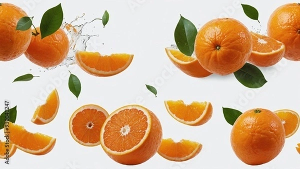 Obraz Fresh orange fruit