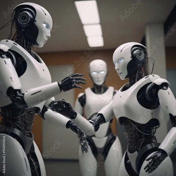 Fototapeta Human Robots