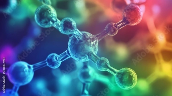 Obraz Colored dopamine