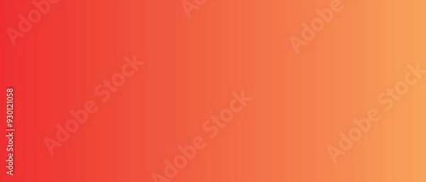 Obraz Orange and yellow gradient. Glittering gradient background with hologram effect and magic lights. Abstract blurred gradient background. Colorful smooth banner template. 