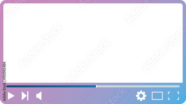 Obraz 動画風フレーム	