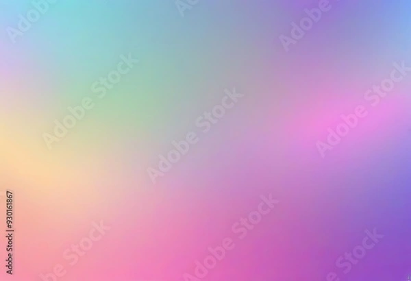 Fototapeta Iridescent gradient background