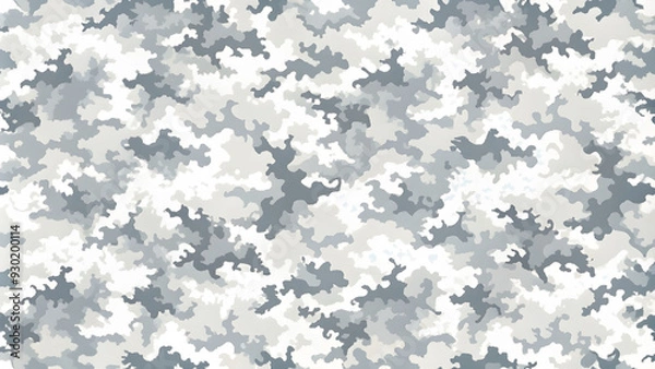 Fototapeta Sea camouflage. The pattern used by the army to dye clothing weapons and equipment. Design element