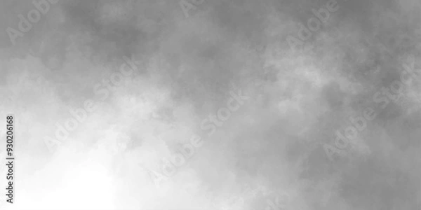 Fototapeta A scenic portrayal of the tranquil dance of smoky trails across the open expanse

