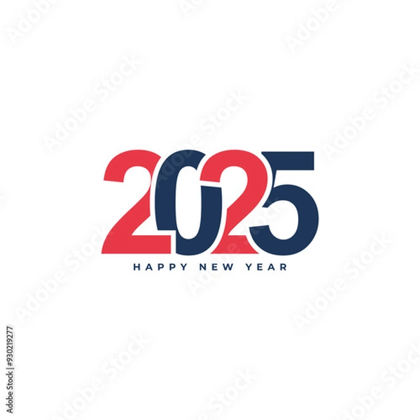 Fototapeta 2025 design element vector with creative modern idea concept