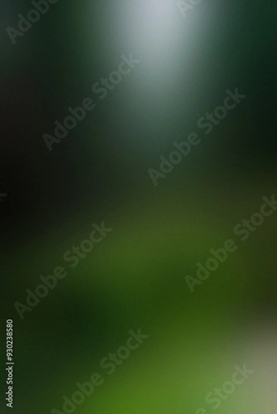 Fototapeta Gradient background: Nature's Palette:  tranquility of nature with this soothing gradient. The transition from deep forest green to misty gray evokes the peaceful ambiance of a misty forest