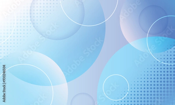 Obraz futuristic abstract geometric background. circle shapes element backdrop design element