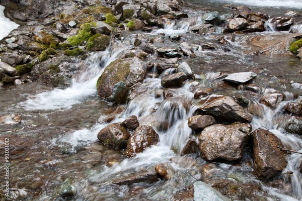 Obraz River in mountains