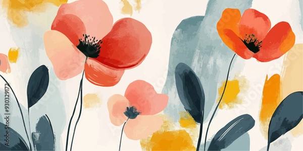 Obraz seamless floral pattern	