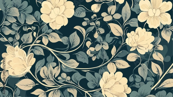 Obraz seamless floral pattern	