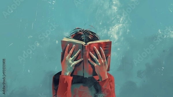 Obraz A Surreal Encounter with Knowledge