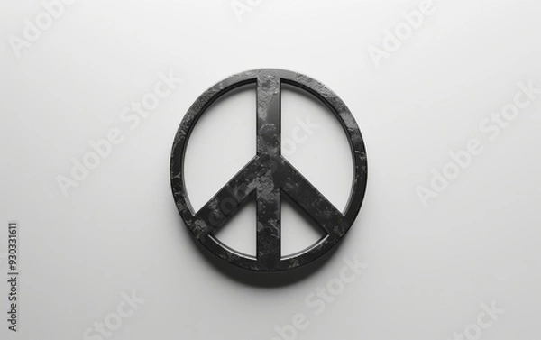 Obraz Rustic Peace Sign