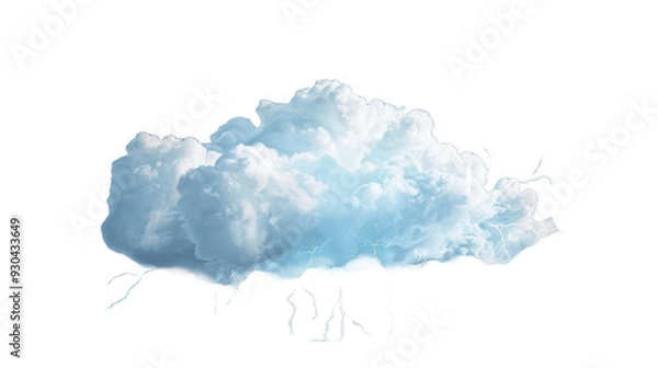 Fototapeta white cloude 