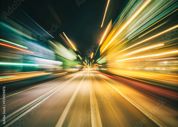 Fototapeta Abstract speed motion blur