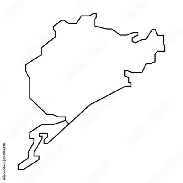 Fototapeta Nürburgring - Streckenverlauf