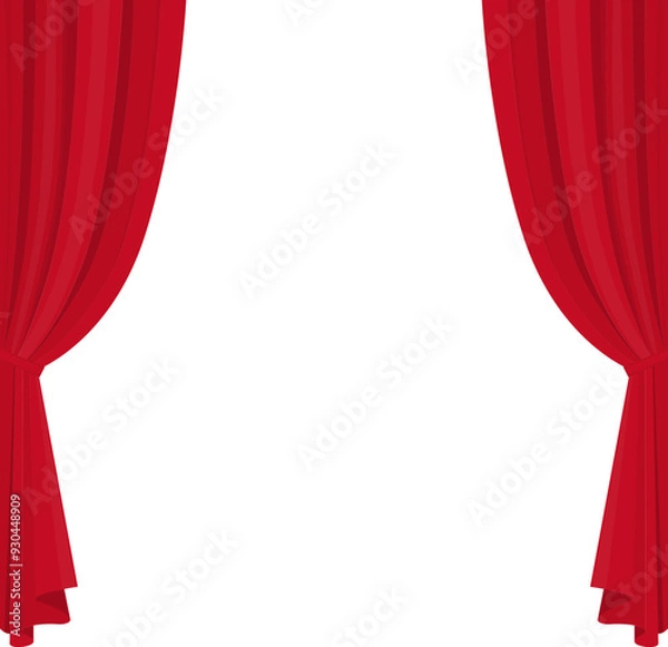 Obraz curtain