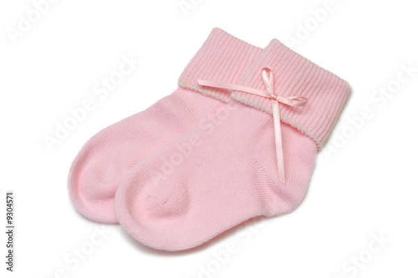 Obraz Pink baby socks