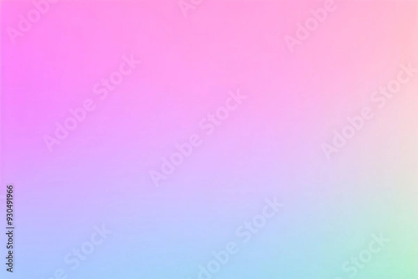 Fototapeta A soothing background with a soft gradient blending from pink to yellow, reminiscent of a dreamy sunrise or sunset, perfect for creative designs, advertising visuals, and serene backdrops