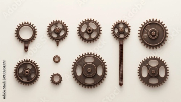 Obraz 歯車アイコンまとめ