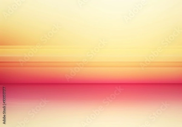 Obraz Elegant Gradient Background in Yellow, Pink and Red Hues Creating Sophistication