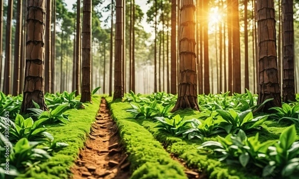 Fototapeta tropical forest