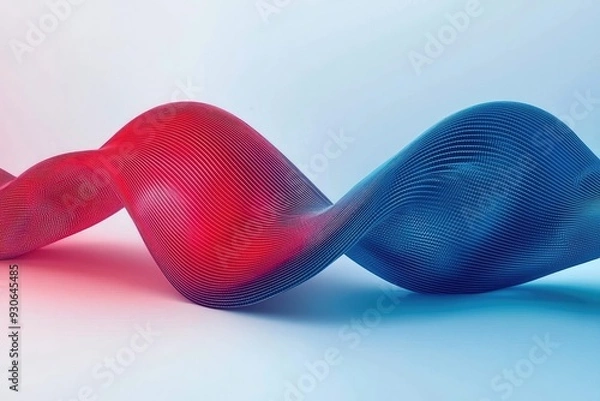 Obraz Soft, colorful abstract shapes