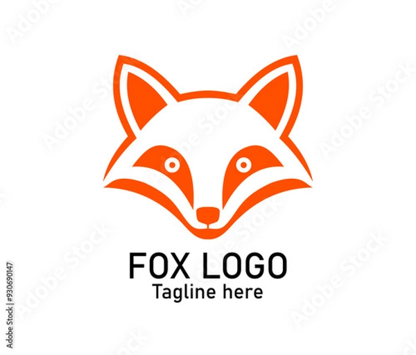 Obraz fox logo, logos , icon, sign 
